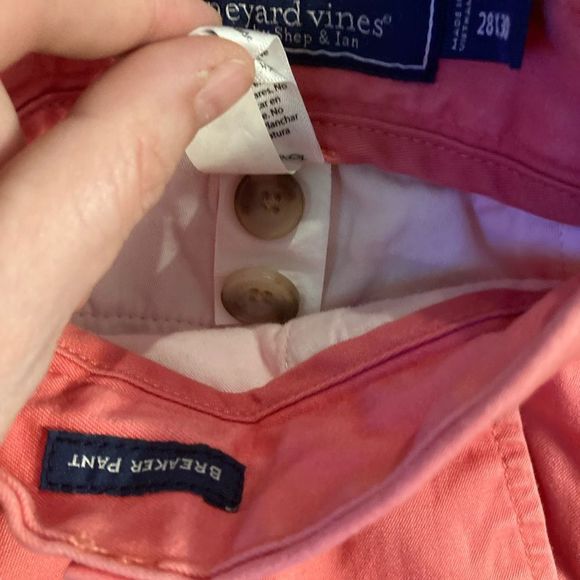 Vineyard Vines Coral Salmon‎ Breaker Pants Excellent Condition - Picture 3 of 4